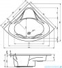 Riho Neo wanna symetryczna 150x150cm nóżki B077001005/207095